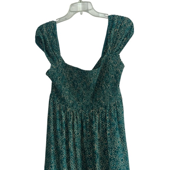 Free People Green Tabitha Mini Dress Size Large NWOT - Picture 6 of 13